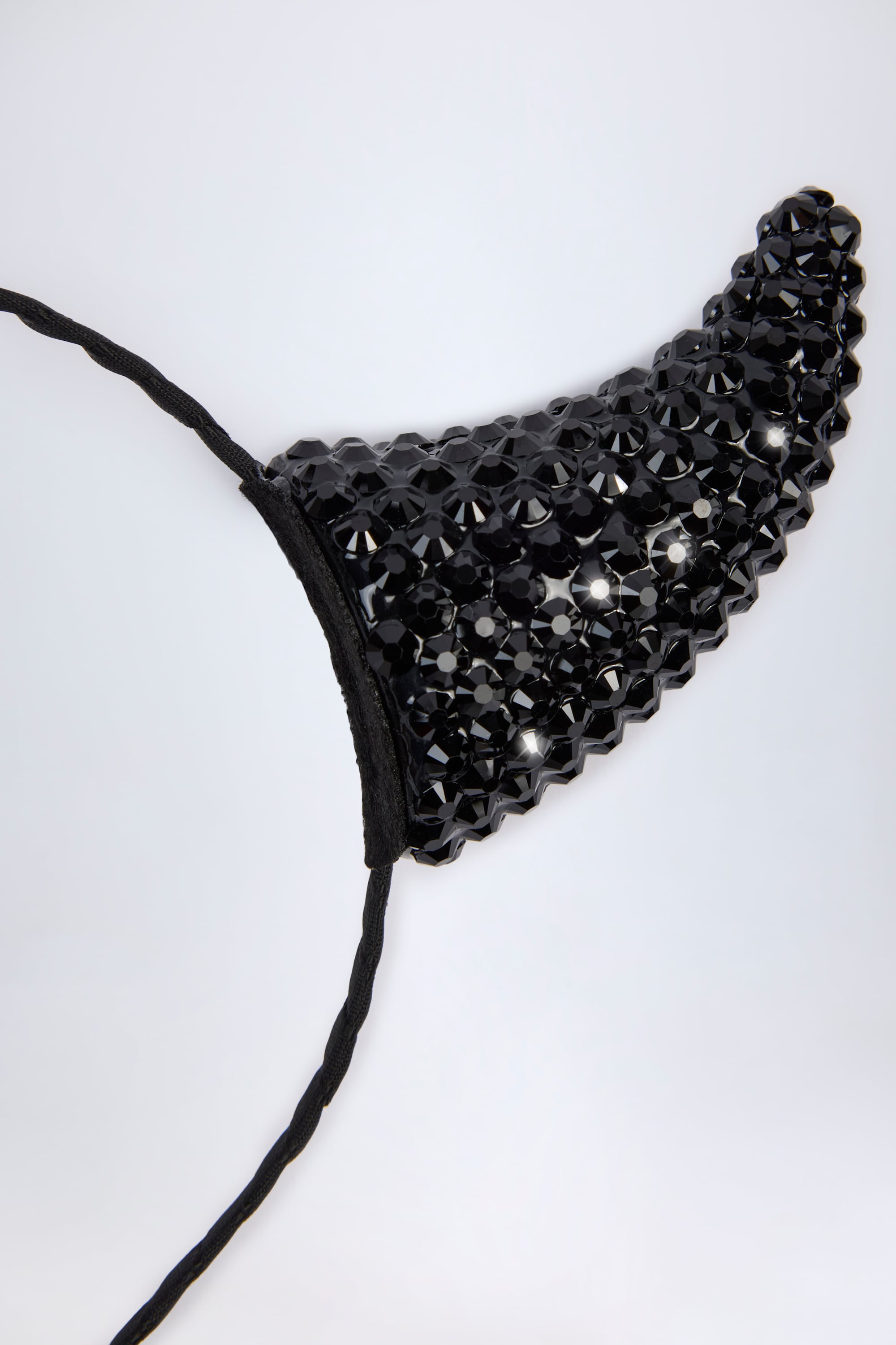 Devil Horns Headband in Black